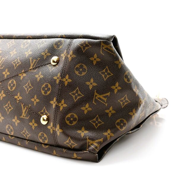 Louis Vuitton Artsy Tote MM Brown Canvas Monogram CA3160 - Picture 7 of 11